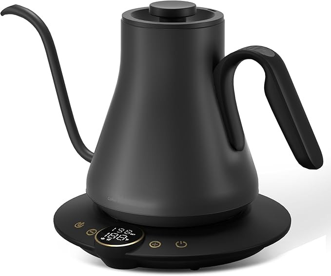 Cocinare Gooseneck Electric Kettle, ±1°F Precise Temperature Control, 1500W Fast Heating, Pour ... | Amazon (US)