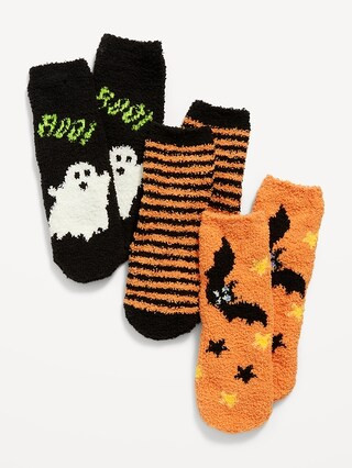 Gender-Neutral Cozy Socks 3-Pack for Kids | Old Navy (US)