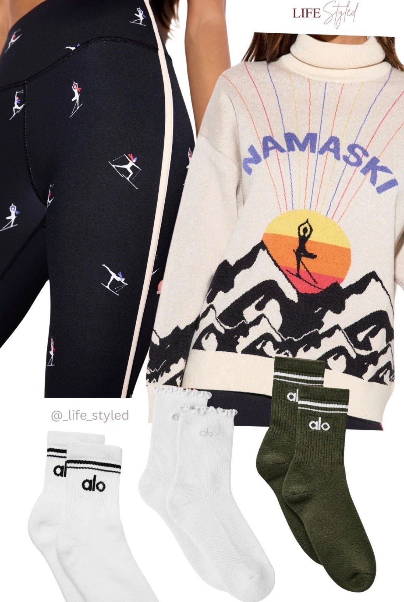 Après-ski energy ❄️ Off-duty layers that feel as good as they look. The details... 🥹

#LTKU #LTKOver40 #LTKootd