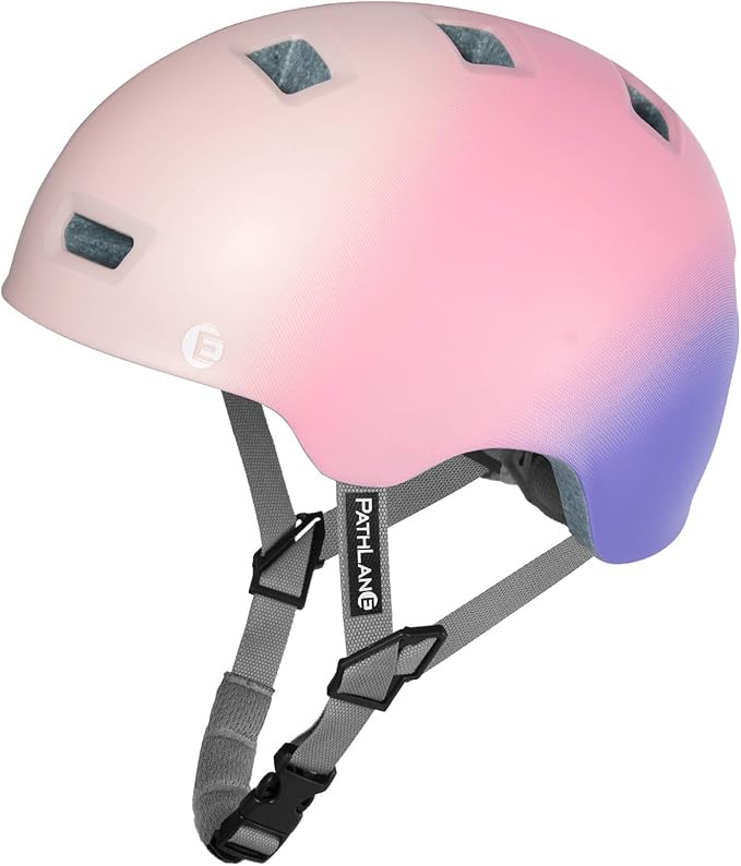 PATHLANE Skateboard Helmet for Kids Youth Adult, Impact Resistance Multi-Sport Safety Cycling Ska... | Amazon (US)