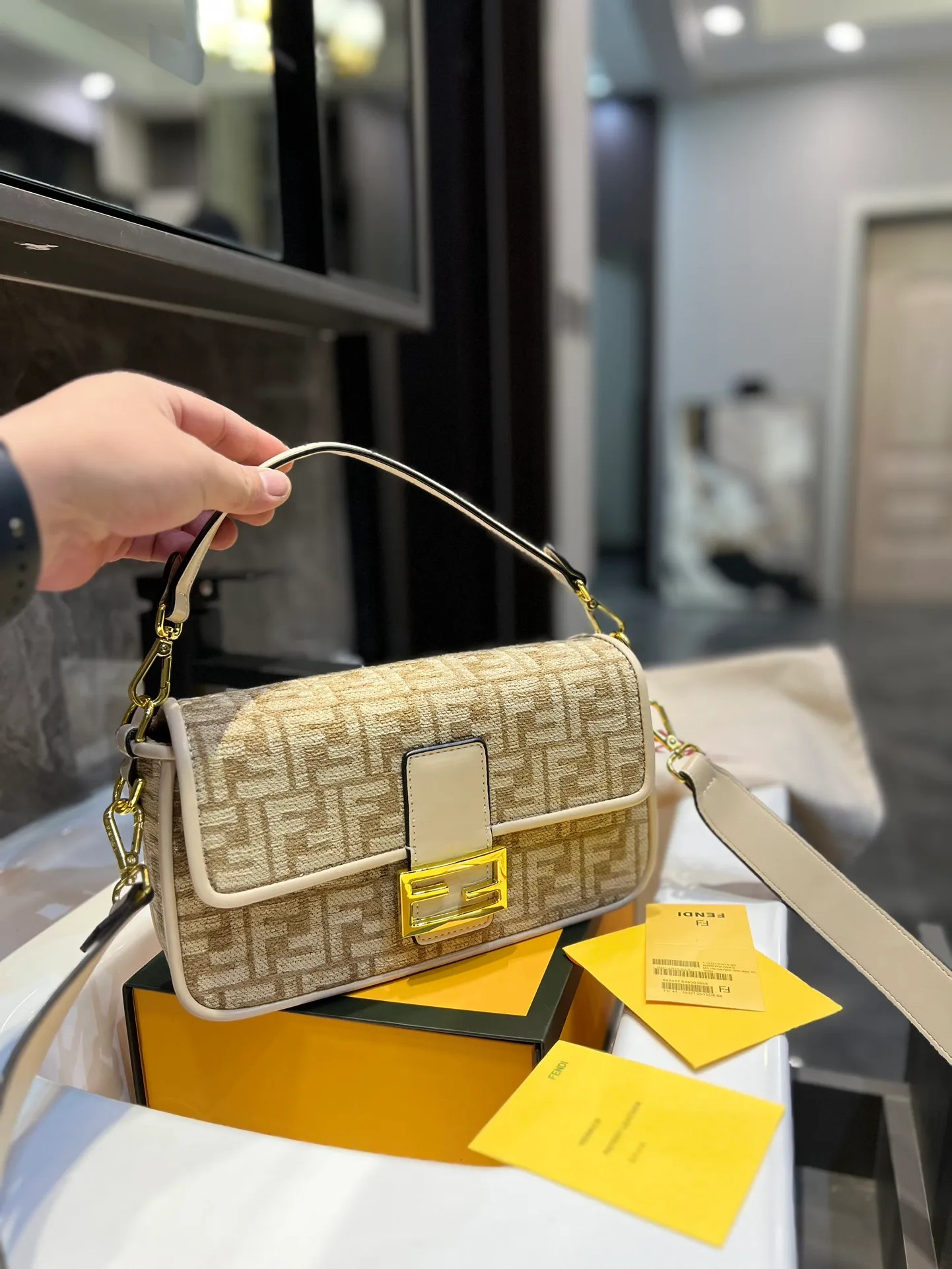 Fendi Woman Bag Highquality Brand Designer Ladies Shoulder Bags Handbag Girls Clutch Purse From Q... | DHGate