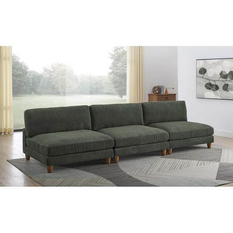 133.5'' Upholstered Sofa | Wayfair North America