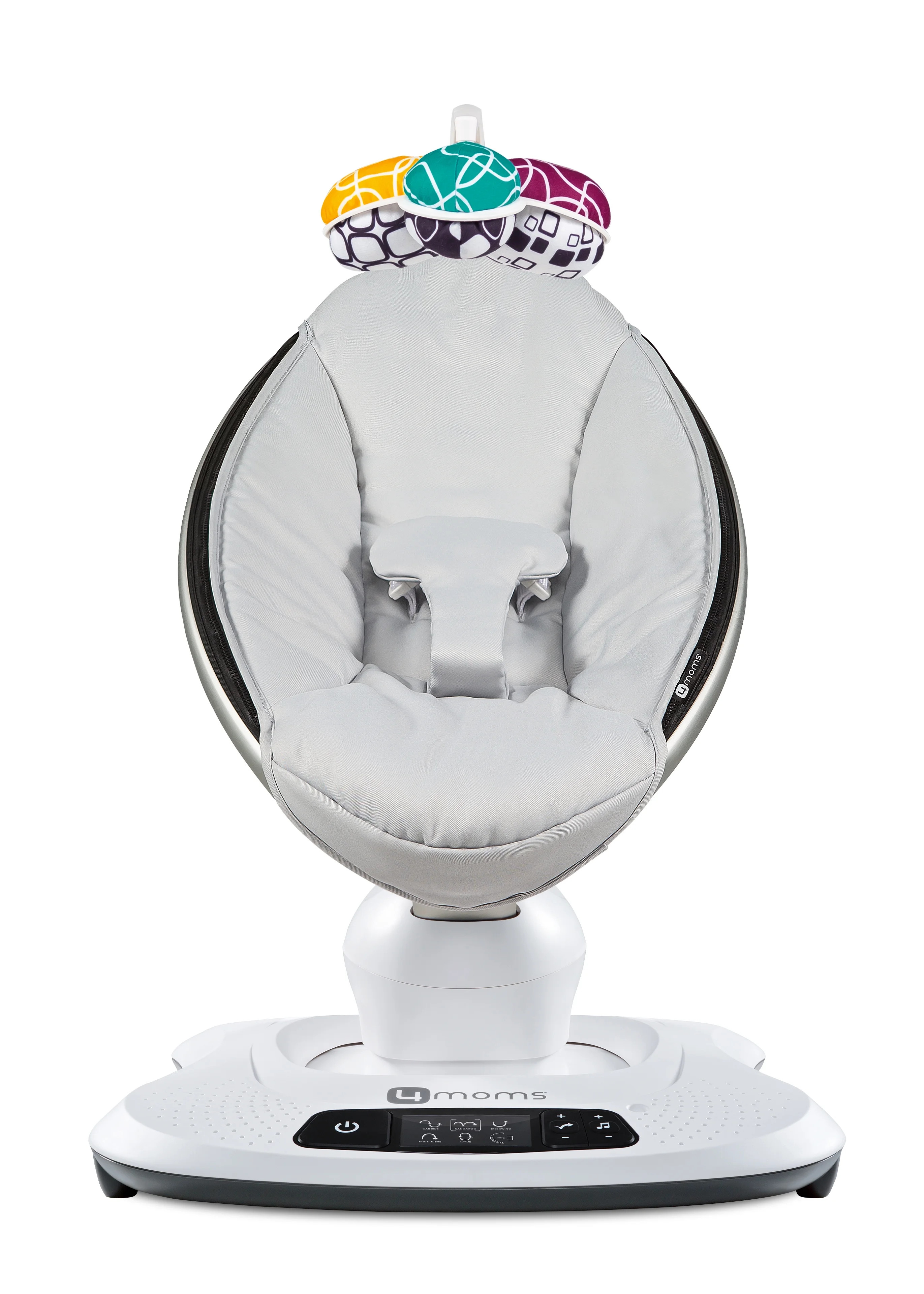4moms mamaRoo4 Bluetooth Enabled Baby Swing, Classic Grey | Walmart (US)