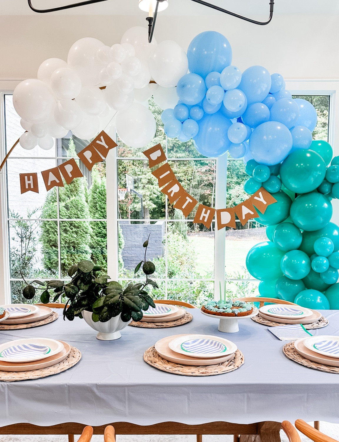 Happy birthday to my 11 year old twins. 
Periwinkle and teal birthday party 

#LTKKids #LTKParties