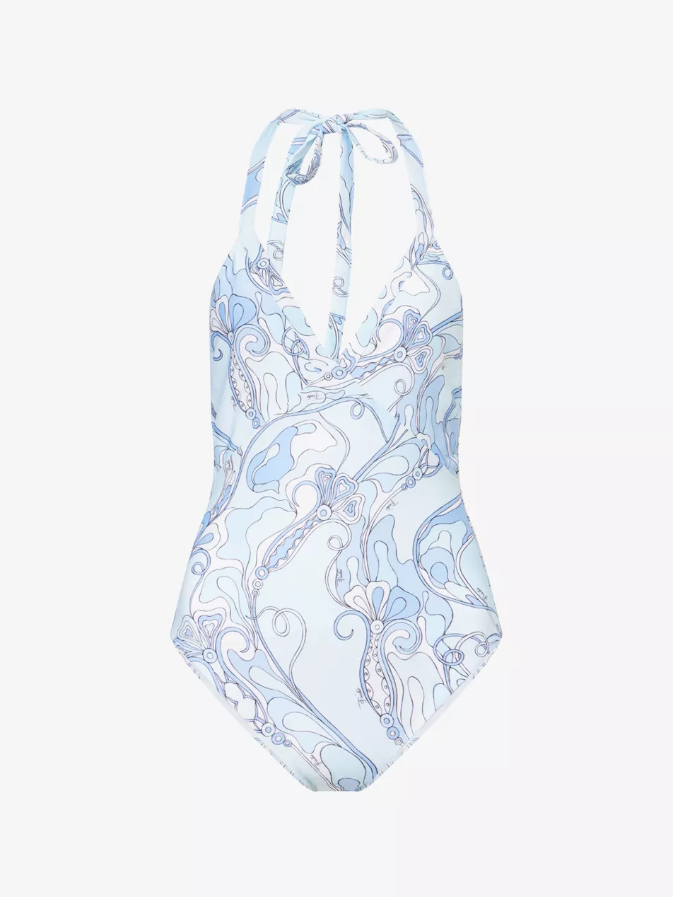 Orchidee Printed Swimsuit | Selfridges