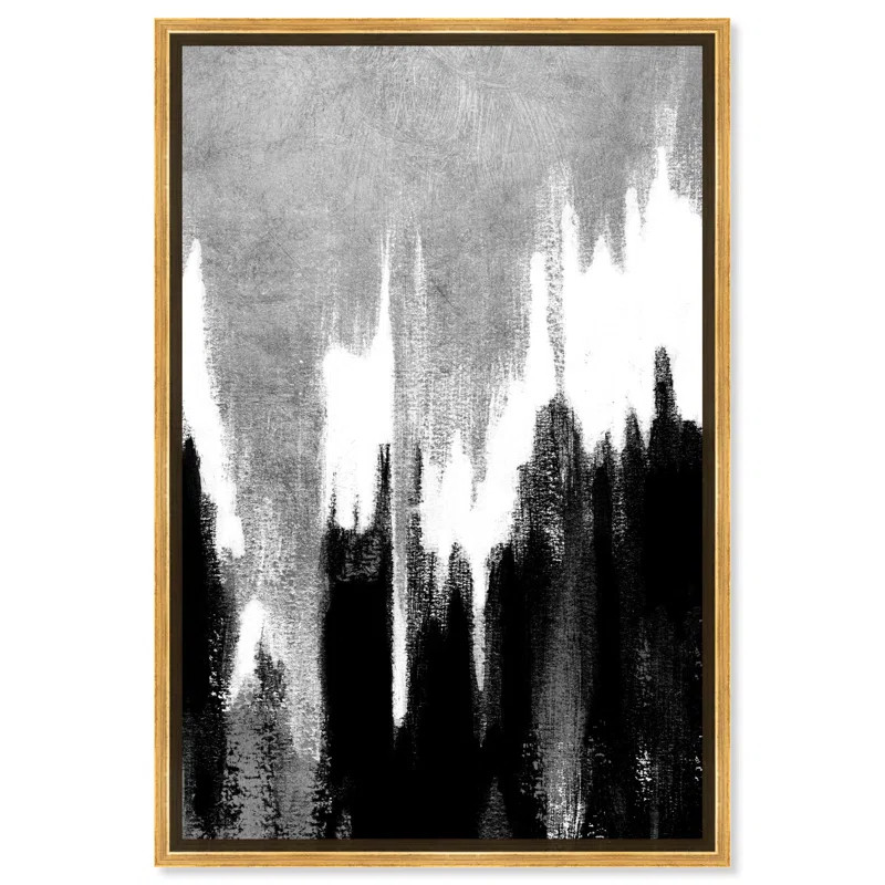 " Adore Silver " Painting Print | Wayfair North America