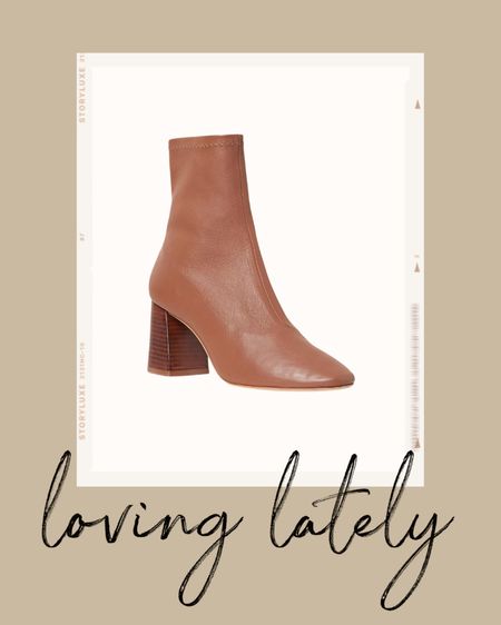 Kat Jamieson of With Love From Kat shares booties. Neutral style, leather booties, fall booties, fall style. 

#LTKSeasonal #LTKshoecrush