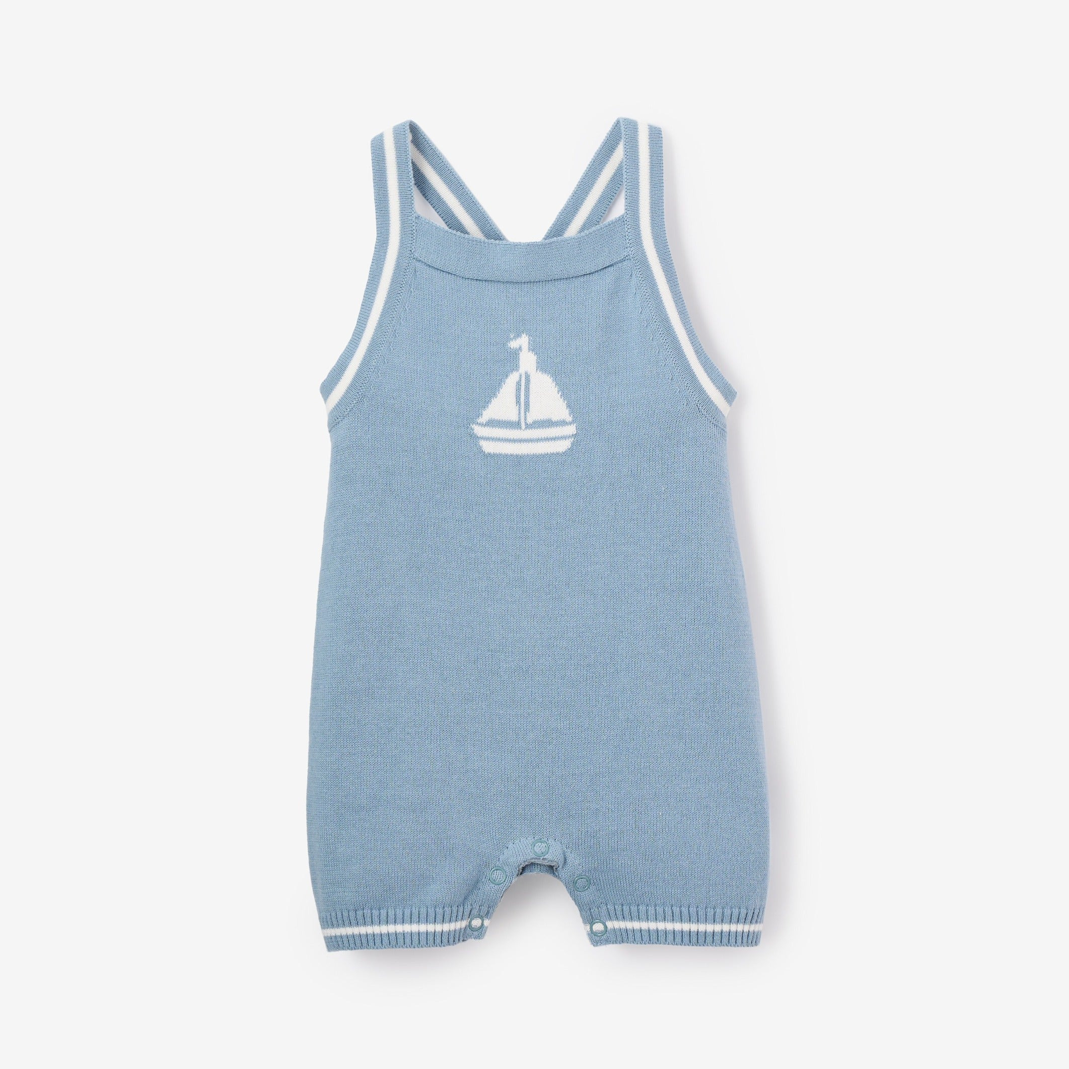 Nautical Knit Overall | Elegant Baby