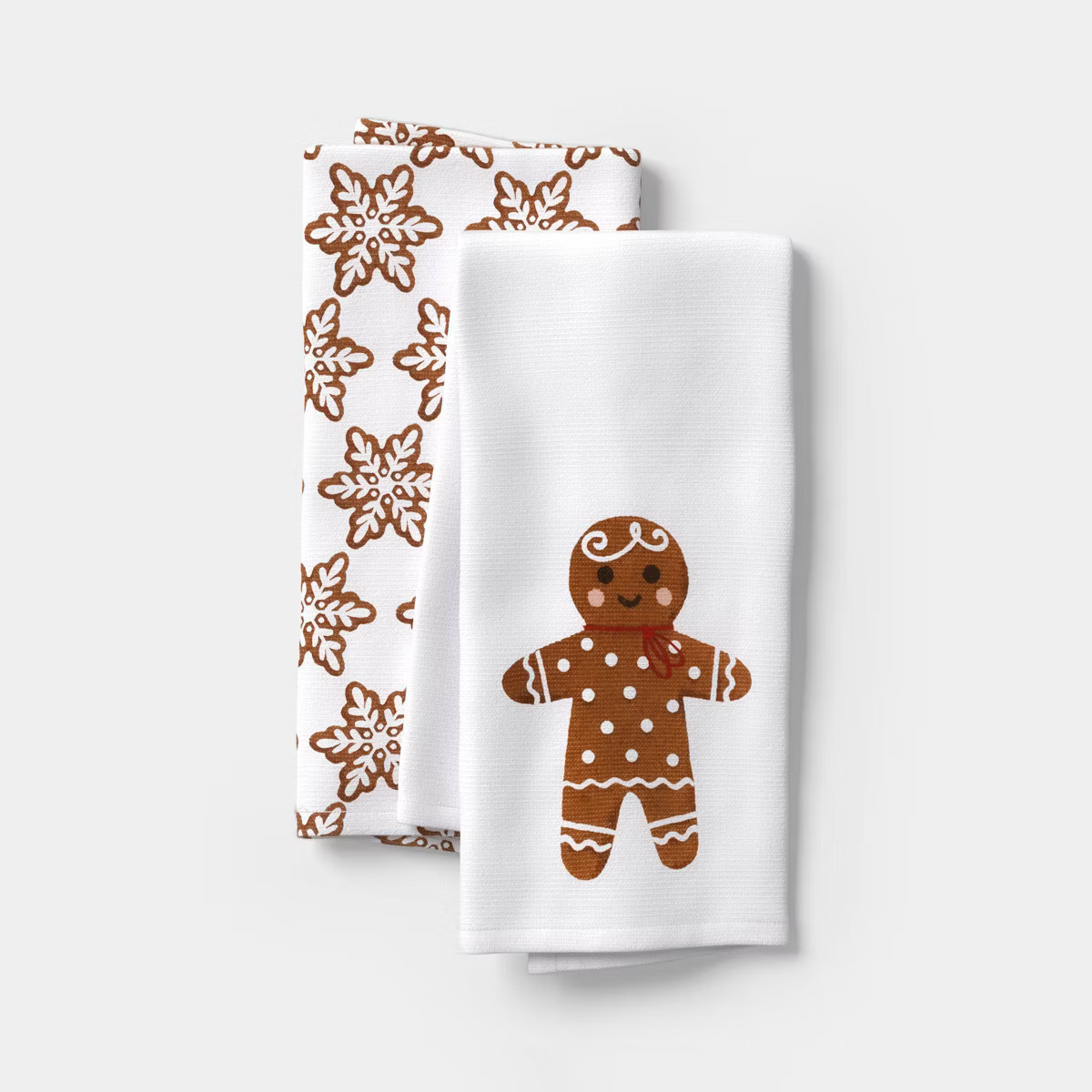 2pk Christmas Gingerbread Tea Towels - Wondershop™ | Target