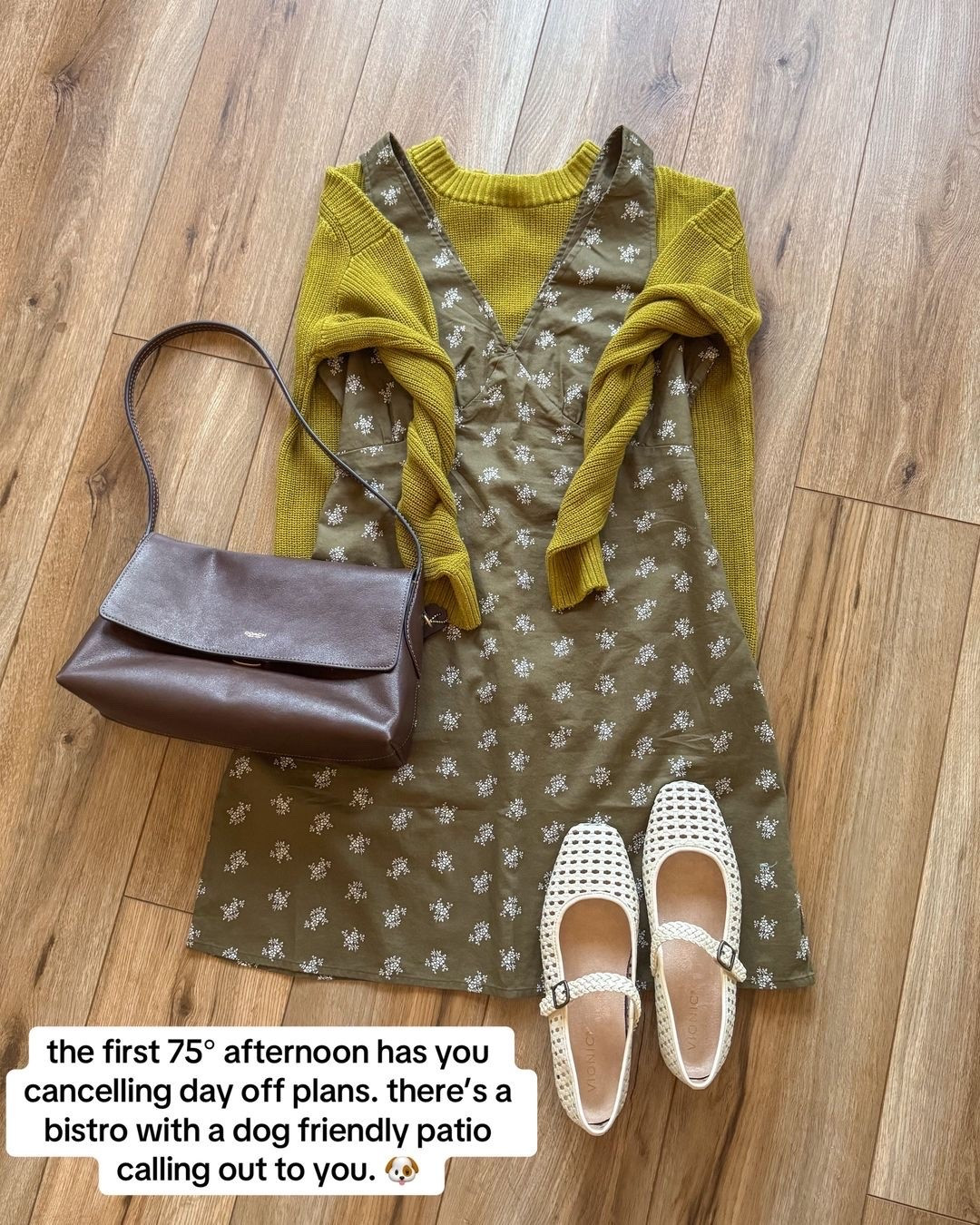 fall transition outfit. 100% cotton dress & sweater

#LTKSeasonal #LTKSaleAlert #LTKootd
