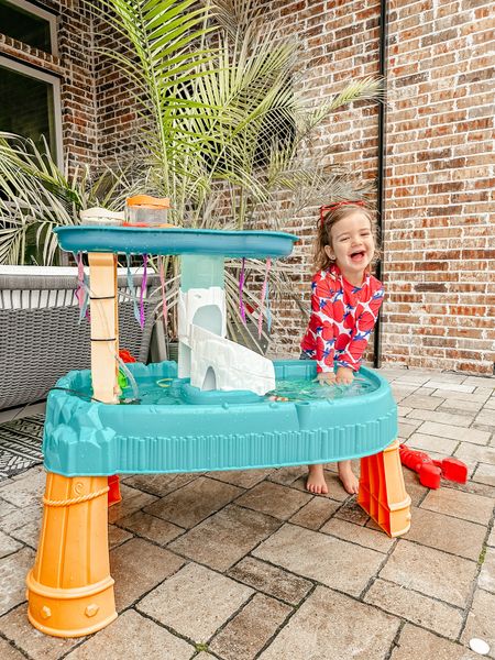 Water table hack with a submersible water fountain pump

#LTKfamily #LTKunder50 #LTKkids