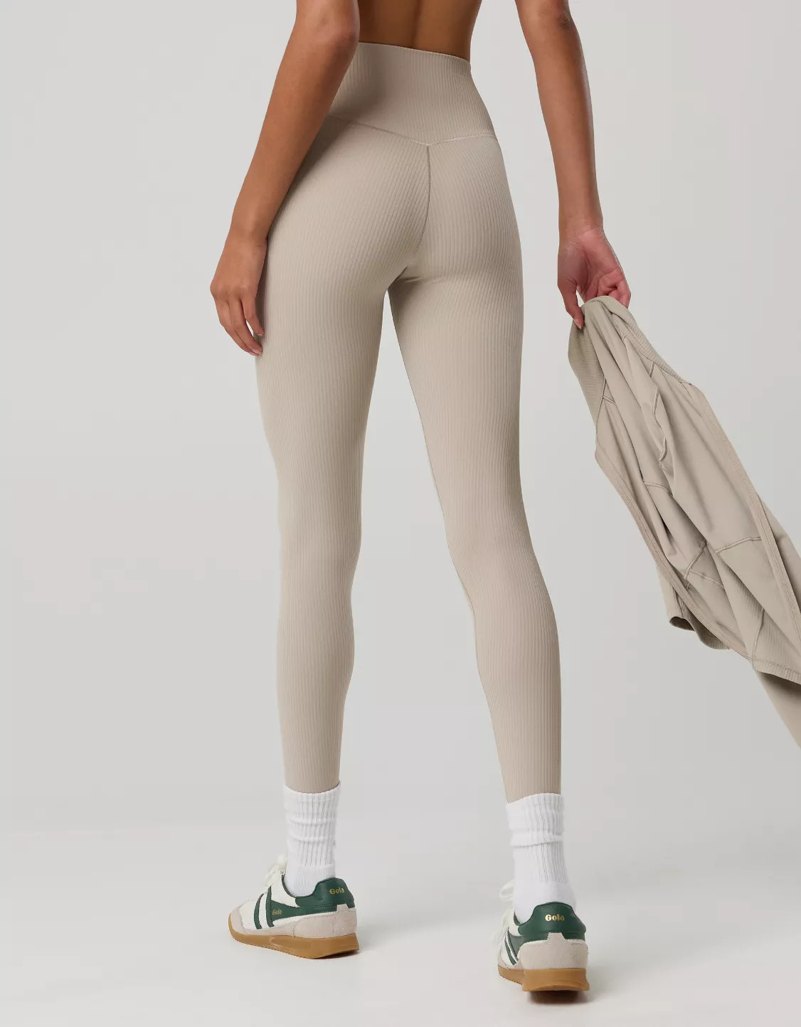 OFFLINE By Aerie Real Me XTRA High Waisted Ribbed Legging | Aerie