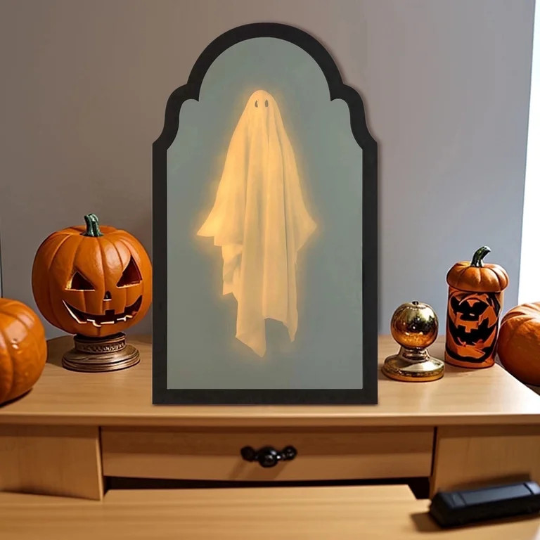 Halloween Ghost Mirror, Spooky Scary Ghosts Eerie Haunted House Ghosts for Halloween Decor, Indoo... | Walmart (US)