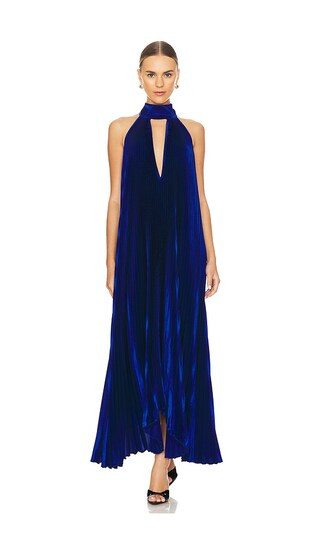 Opera Gown in Deep Azure | Revolve Clothing (Global)