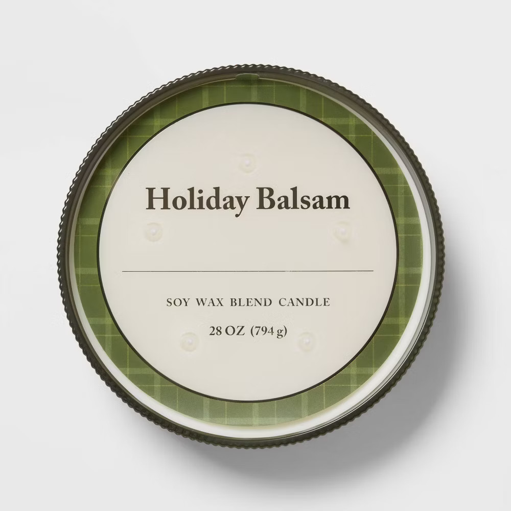 28oz X-Large Clear Color Spray with Gold Rim Holiday Balsam Green - Threshold™ | Target