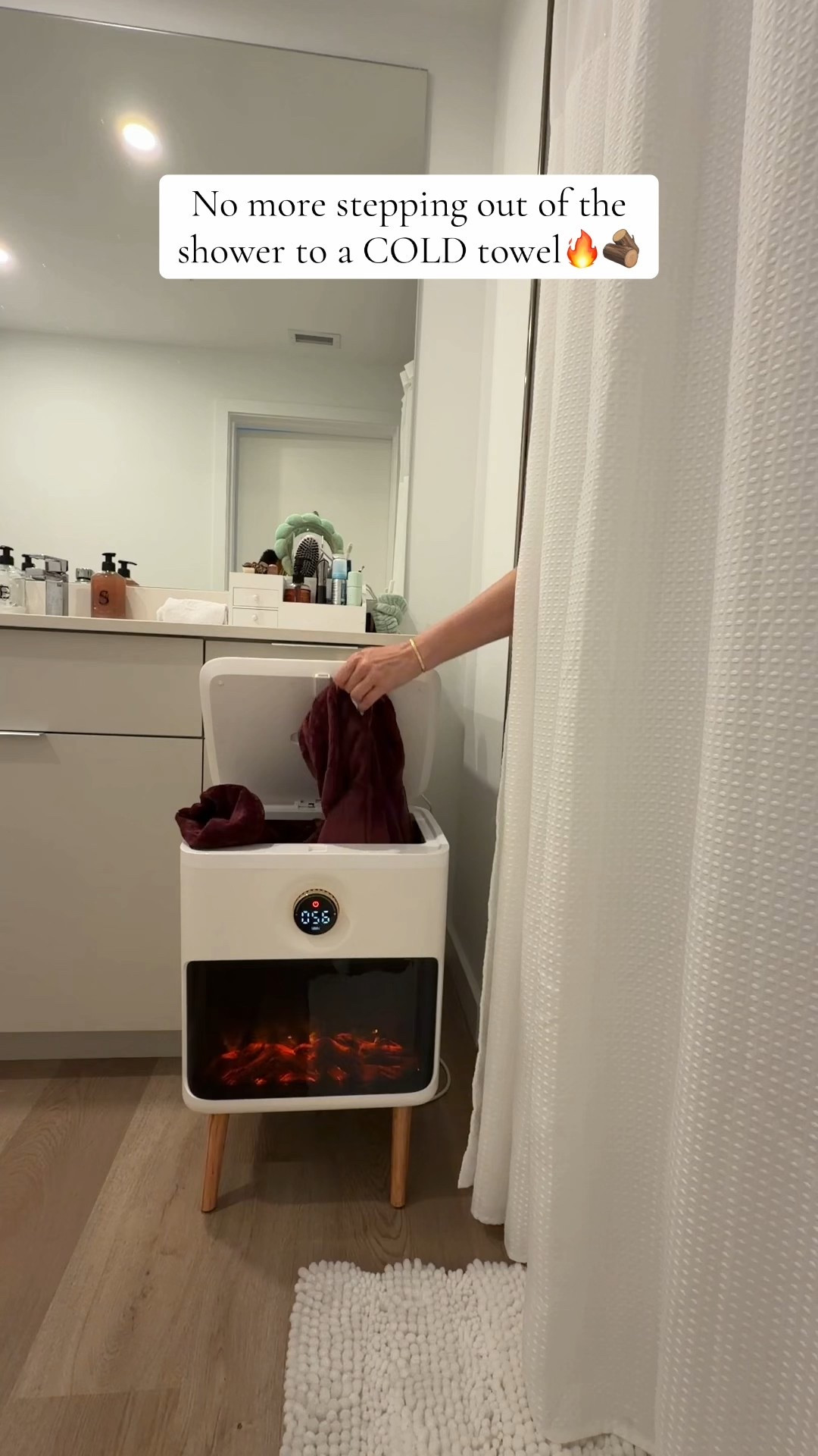 Towel and blanket warmer 

#LTKHome #LTKFindsUnder100 #LTKGiftGuide