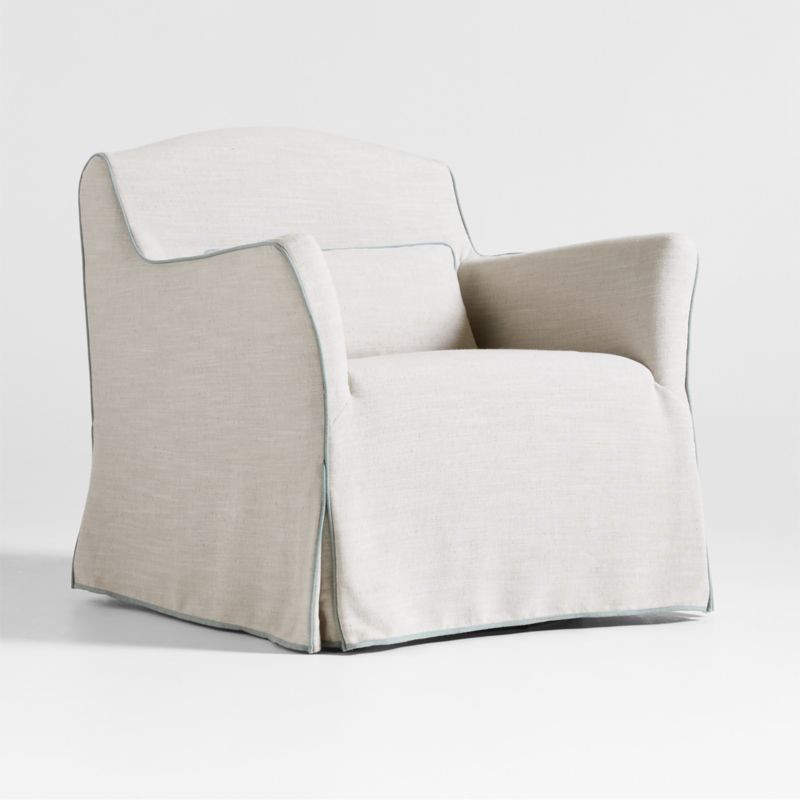 Kinney Nursery Swivel Gliding Chair by Jake Arnold | Crate & Kids | Crate & Barrel