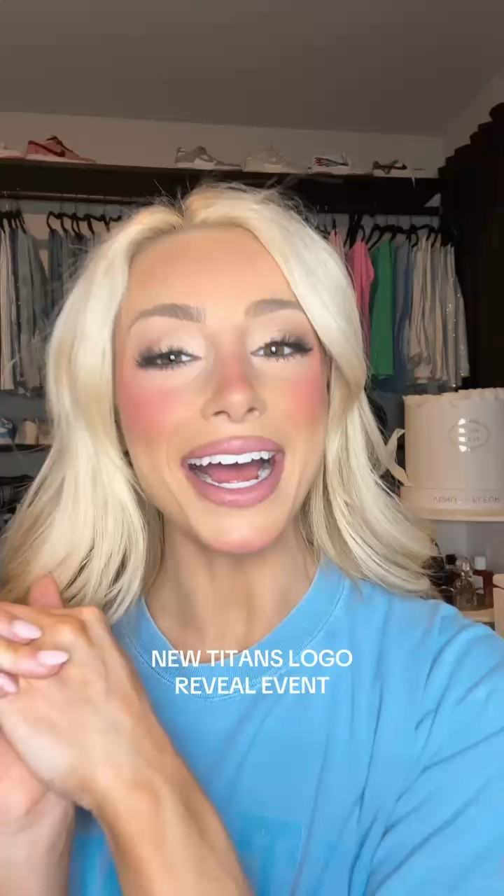 Get unready with me & recap of Tennessee Titans NEW logo! 💙✨ 

 #LTKgrwm #LTKstorytime #LTKBeauty