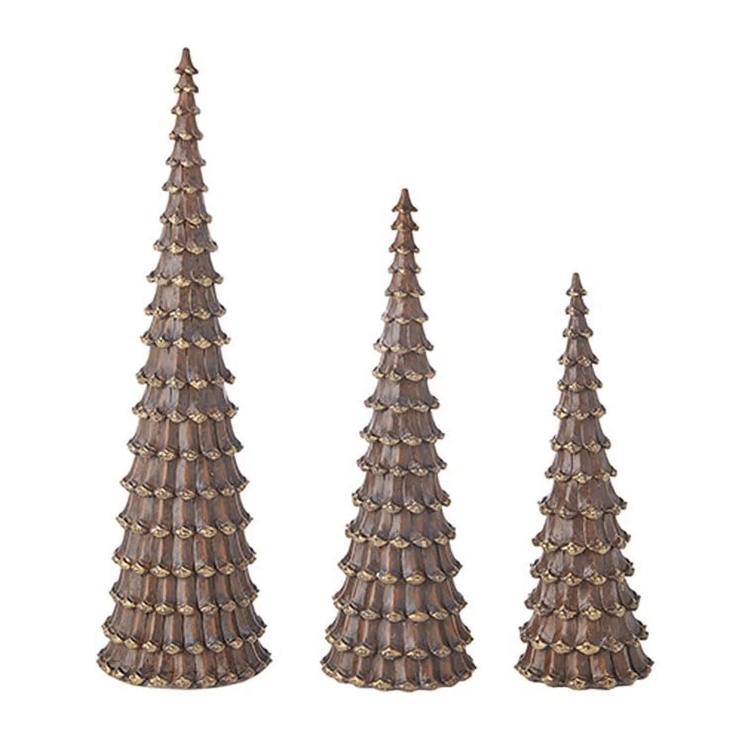 Raz Imports 2022 Christmas At The Lodge 15.75" Pinecone Cone Tree, Set of 3 | Walmart (US)