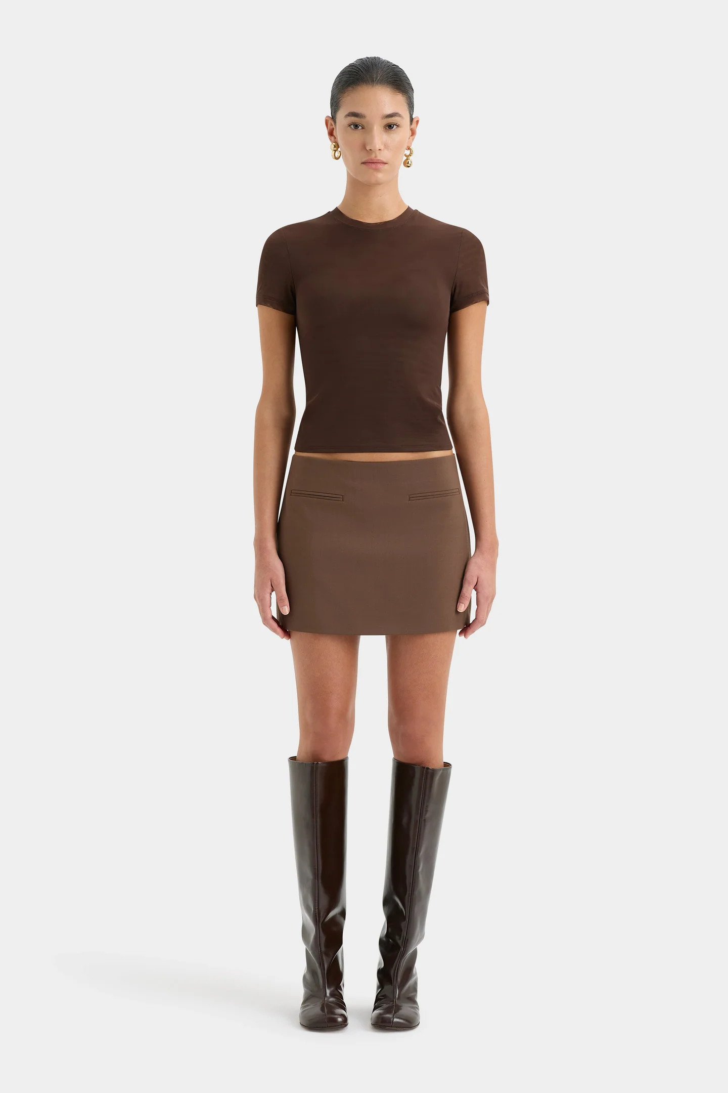 Bromley Mini Skirt | Sir The Label (US)