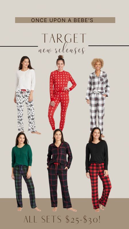 Target pajamas// holiday pjs // postpartum pjs // postpartum loungewear 

#LTKbump #LTKSeasonal #LTKstyletip