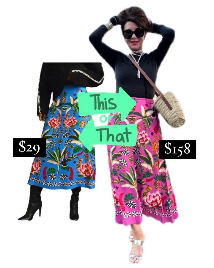 Ferragamo skirt 

#LTKOver40 #LTKSaleAlert #LTKFallSale