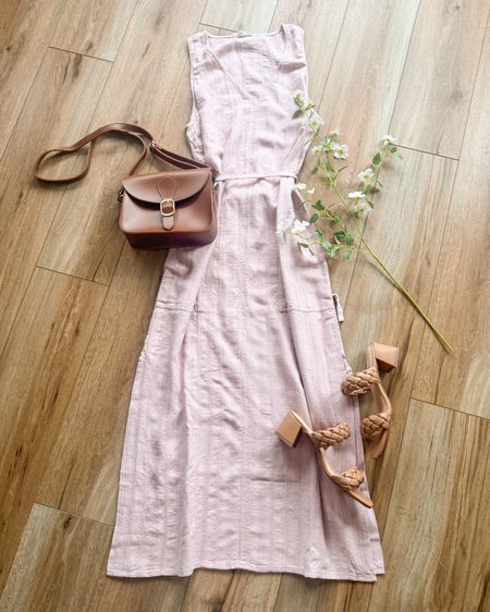 Lilac dress. Maxi dress. Linen dress. Summer dress. Casual everyday dress. 

#LTKGiftGuide #LTKSeasonal #LTKsalealert