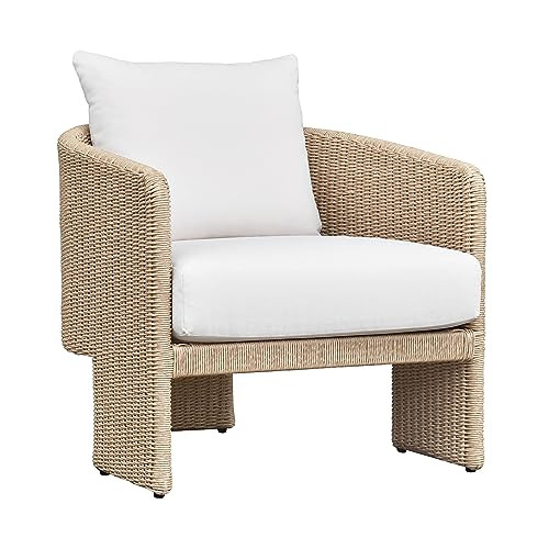 Tov Furniture Alexa Cream Outdoor Armchair | Amazon (US)