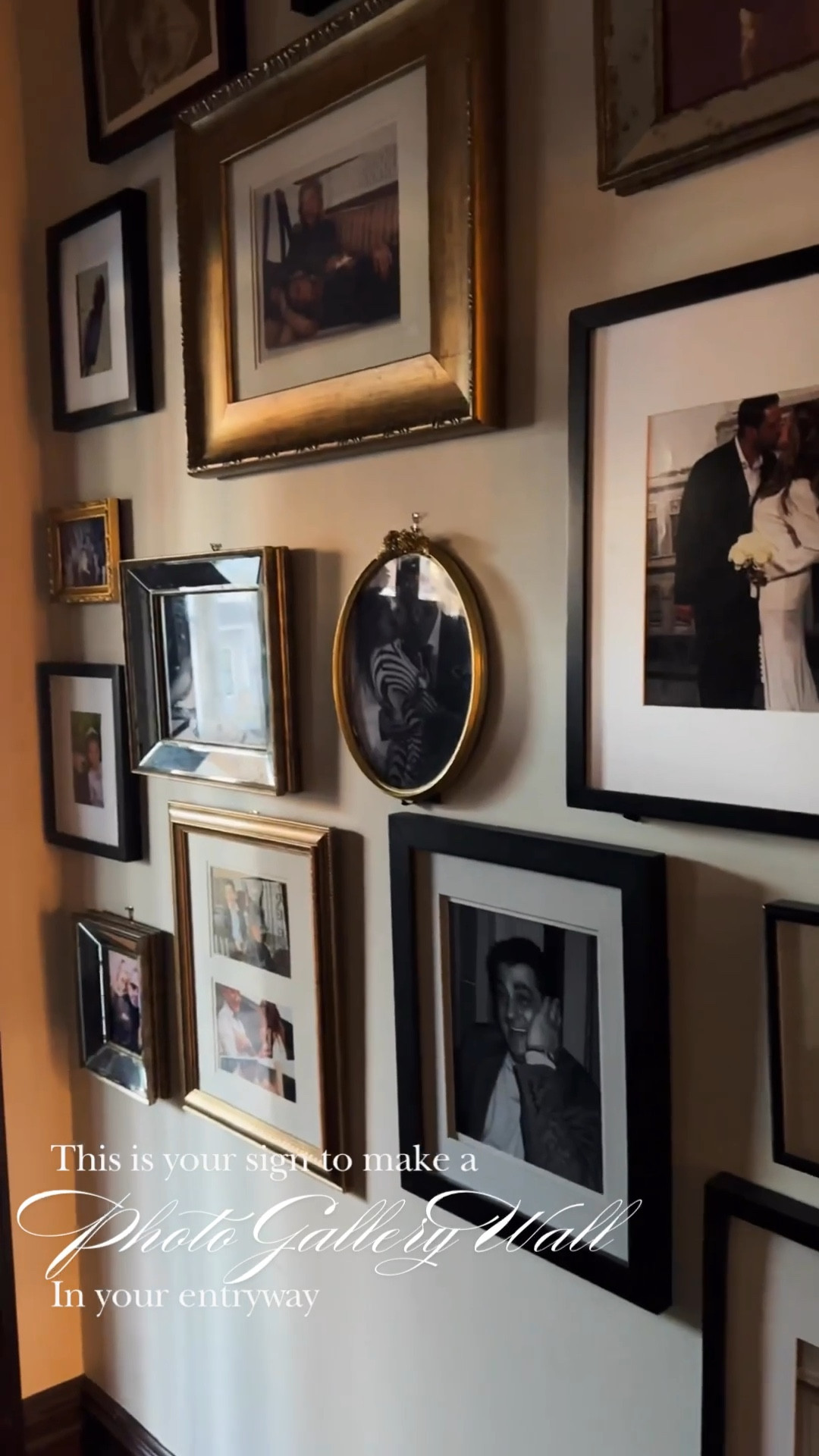 This is your sign to transform your entryway into a stunning photo gallery wall! I chose an assortment of vintage-inspired frames to complement my home’s traditional aesthetic, but you can customize yours to fit any style. Incorporate original family photos, meaningful artwork, or a mix of both to create a gallery wall that makes a statement the moment you step into your home.


#LTKHoliday #LTKWatchNow #LTKGiftGuide