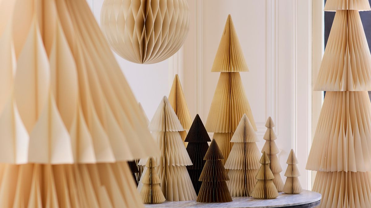 Decorative Paper Floor Trees | West Elm (US)