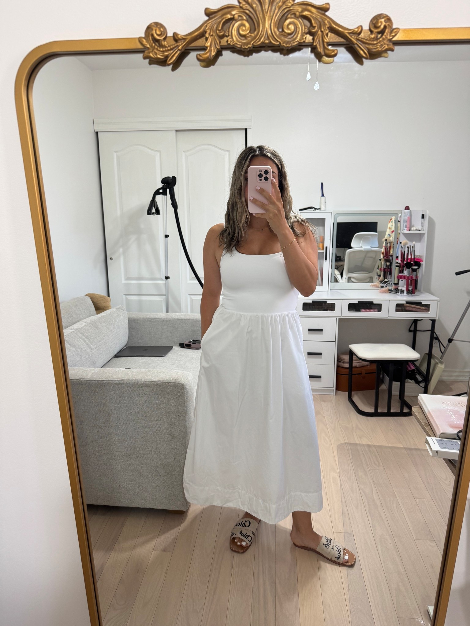 Office OOTD - this dress mixes my favourite contour & linen materials. Perfect for work & play 

#LTKcanada #LTKdresses #LTKsummer