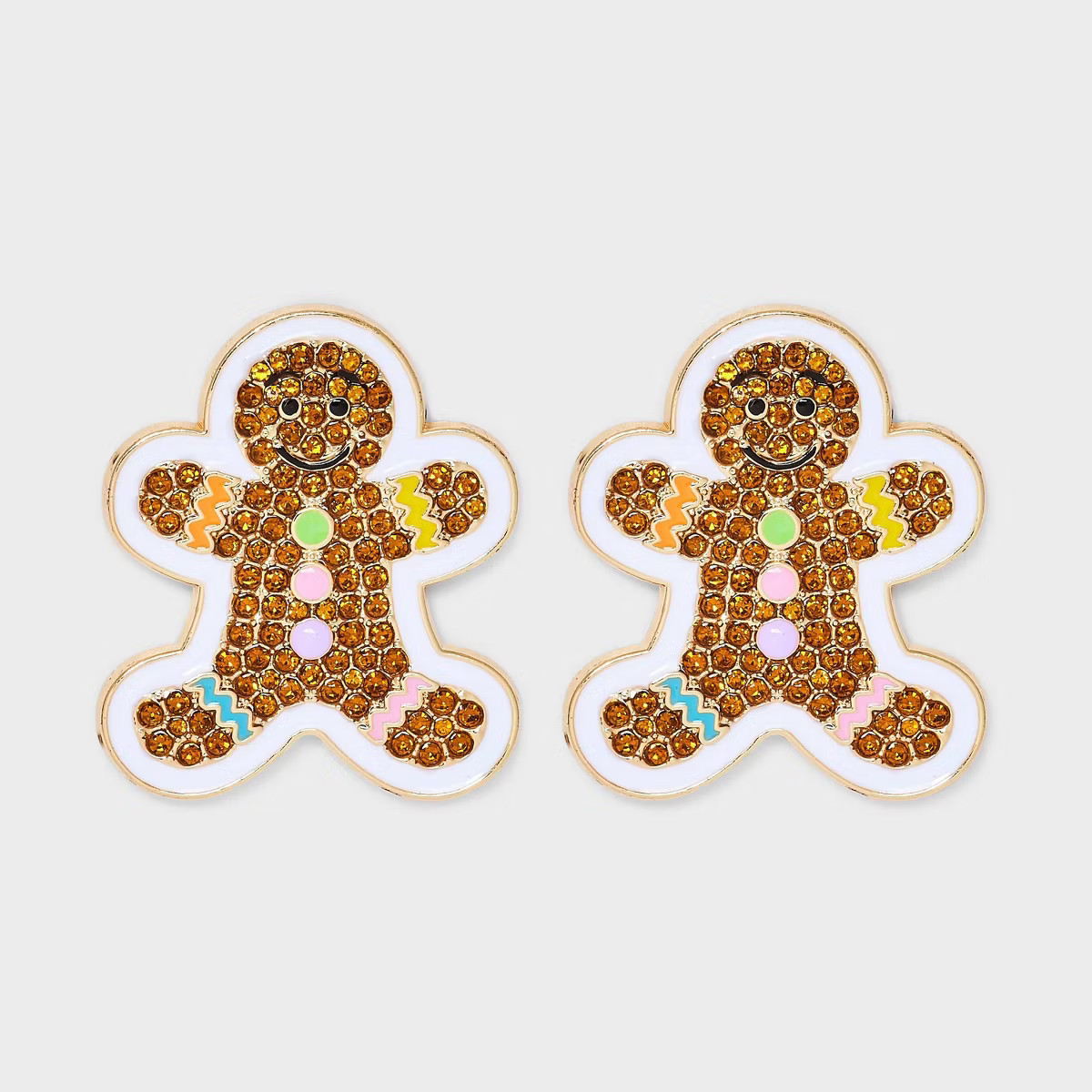 SUGARFIX by BaubleBar "Sweet Tooth" Stud Earrings - Brown | Target