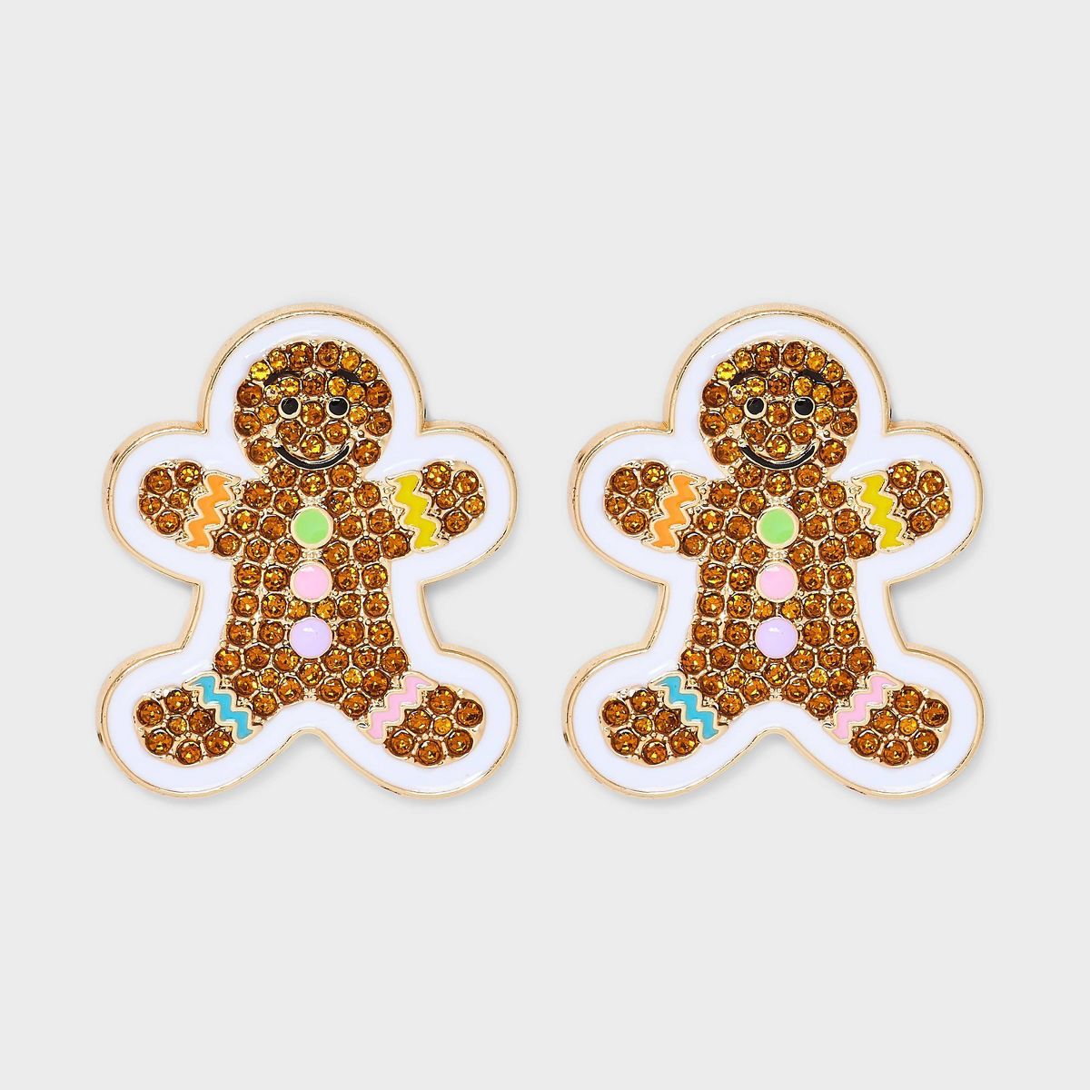 SUGARFIX by BaubleBar "Sweet Tooth" Stud Earrings - Brown | Target