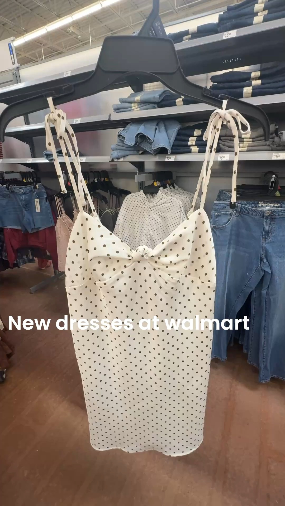 I wanted one of each!! So many cute dresses to transition to fall! #falltransition #walmartfashion #noboundaries