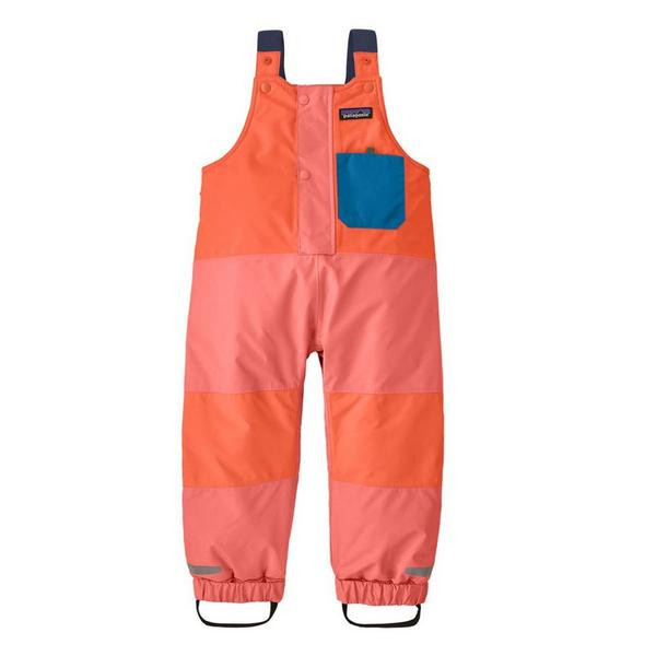 Patagonia Snow Bibs Toddler Snow Pile 4T Orange Peel | Scheels Sports