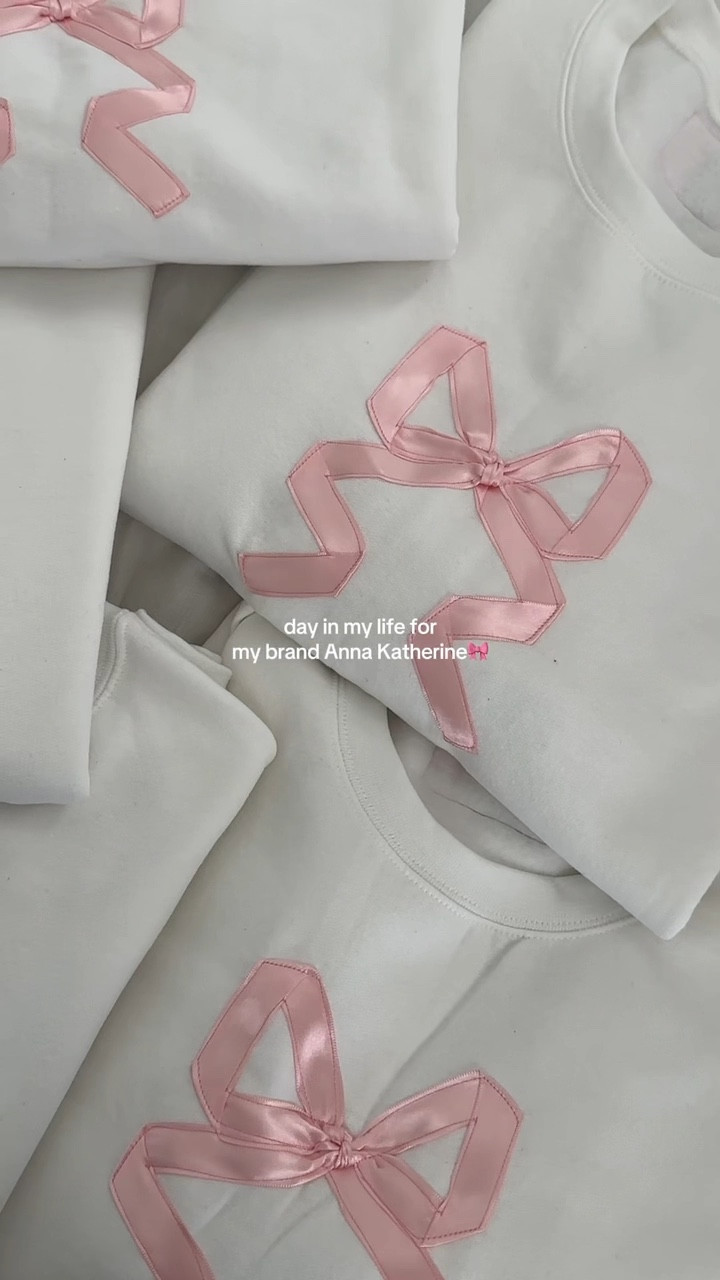 Work day in my life🎀 @annakatherine 

Work day, work from home, small
Business, bow trend, trending loungewear, shop small business, diml, ditl, 

#LTKFindsUnder100 #LTKSeasonal #LTKWatchNow