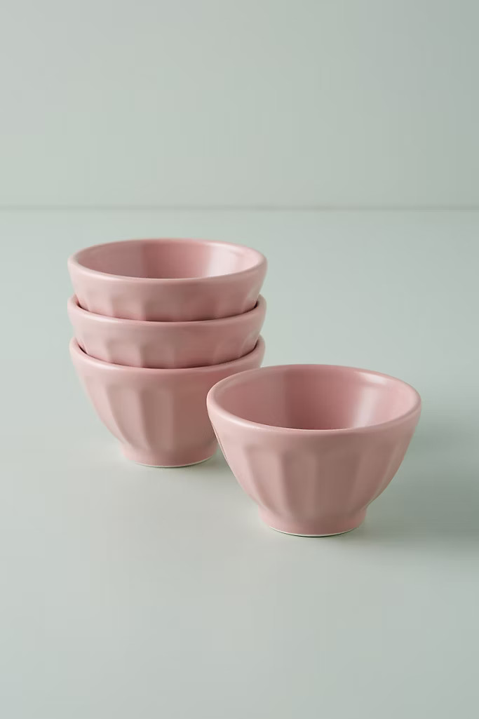Mini Matte Latte Bowls, Set of 4 | Anthropologie (US)