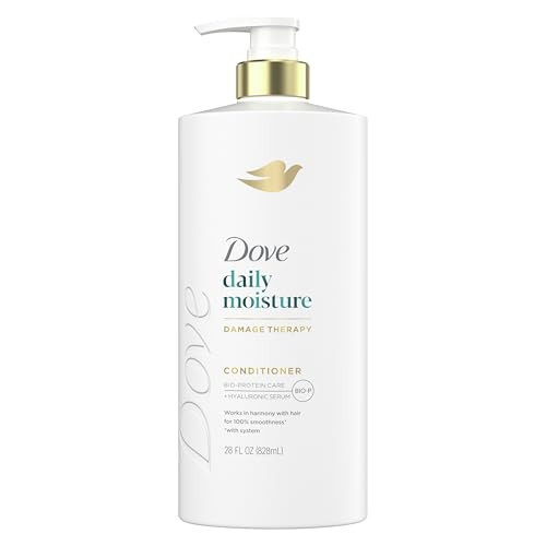 Dove Conditioner Daily Moisture for Dry Hair with Bio-Protein Care Technology and Hyaluronic Serum 28 Fl Oz | Amazon (US)