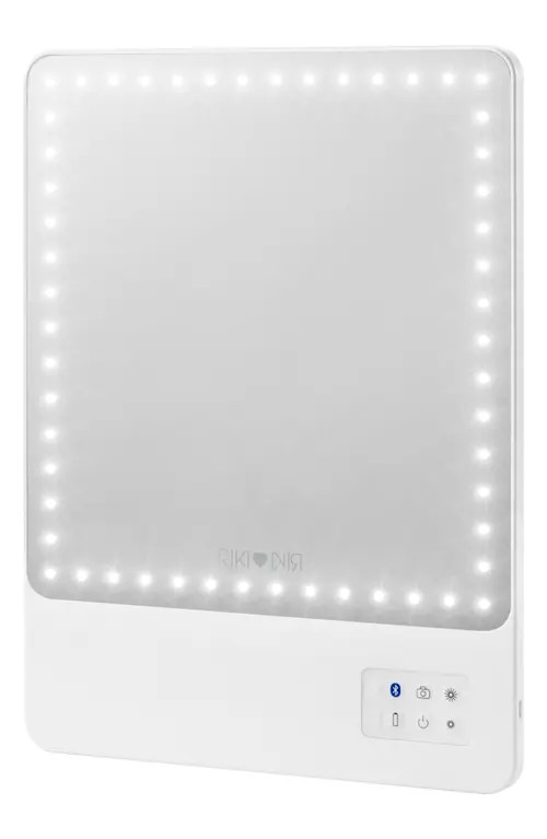 Riki Loves Riki RIKI 10X Skinny Lighted Mirror $230 Value in White at Nordstrom | Nordstrom