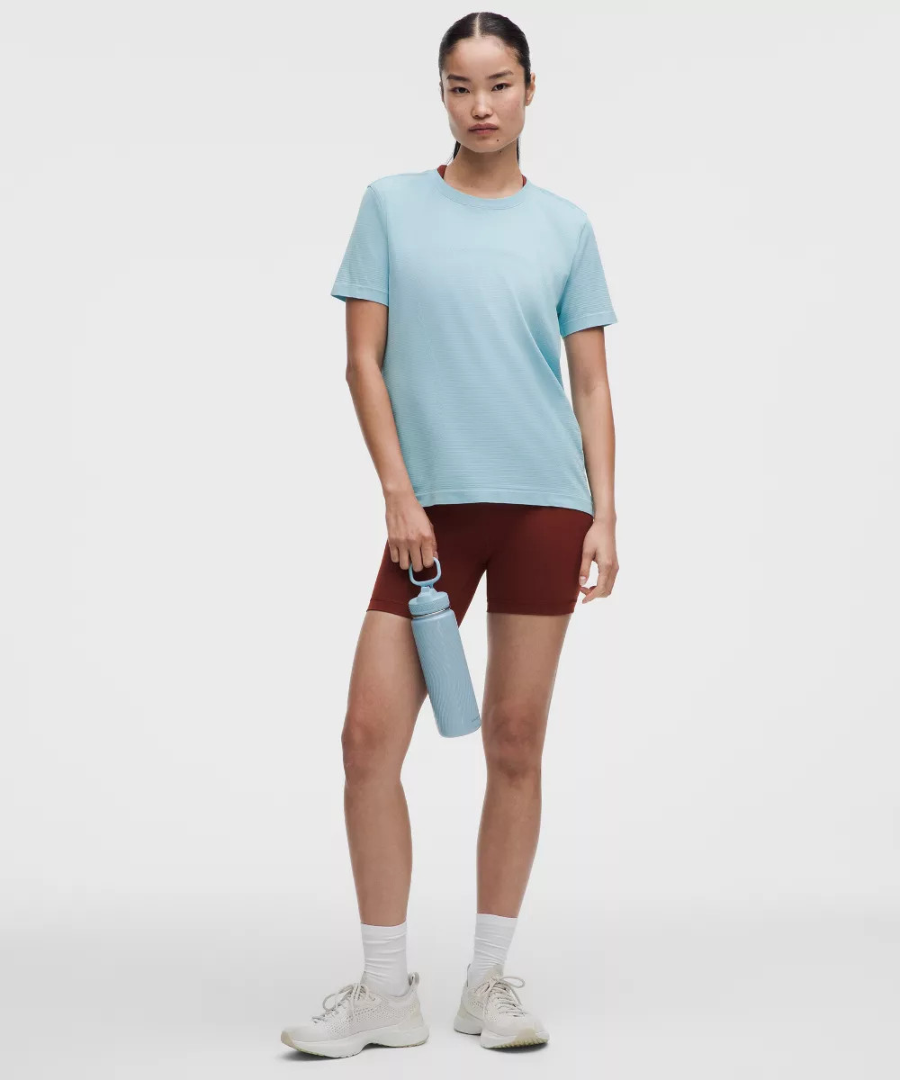 Swiftly Relaxed Short-Sleeve Shirt Hip Length   Updated Fit | lululemon (AU)