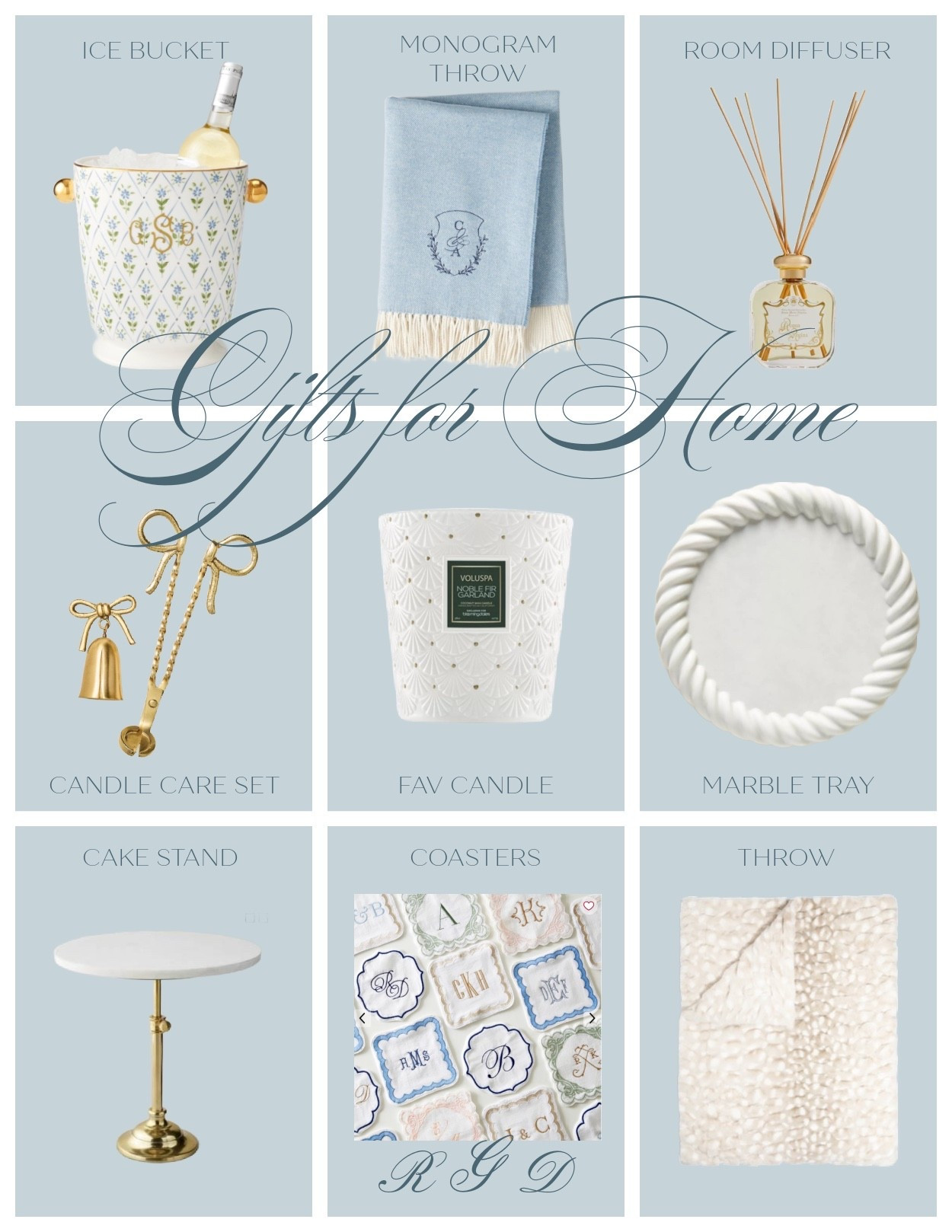 Gift guide for home, home gift ideas 

#LTKSeasonal #LTKHoliday #LTKGiftGuide