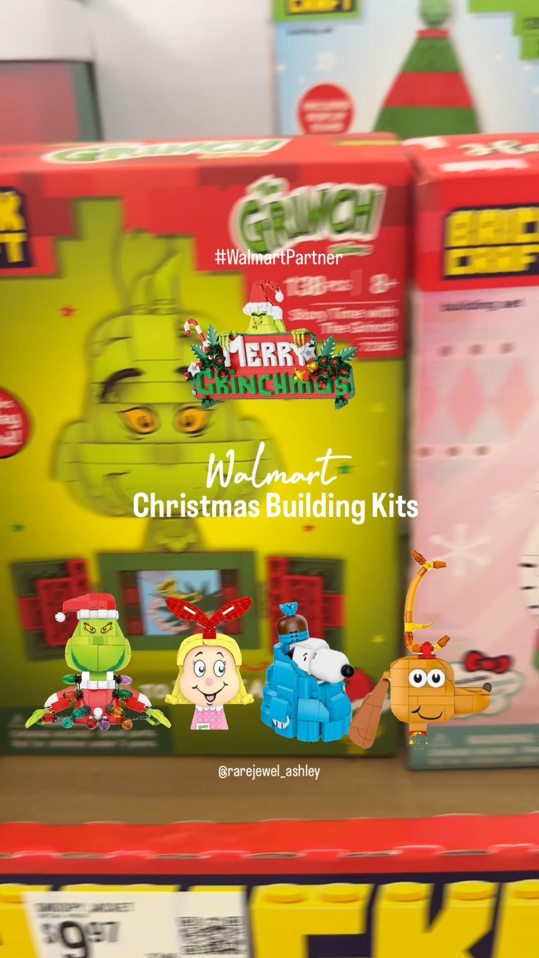 Christmas building kits for the family! #WalmartPartner 

Hashtags:
#buildingkits #gifting #giftingideas #giftideas #diy #family #walmartfinds #christmas #christmasgifts #thegrinch #grinchmas #snoopy #hellokitty #LTKKids #toys #trending

#LTKGiftGuide #LTKCyberWeek #LTKFindsUnder50