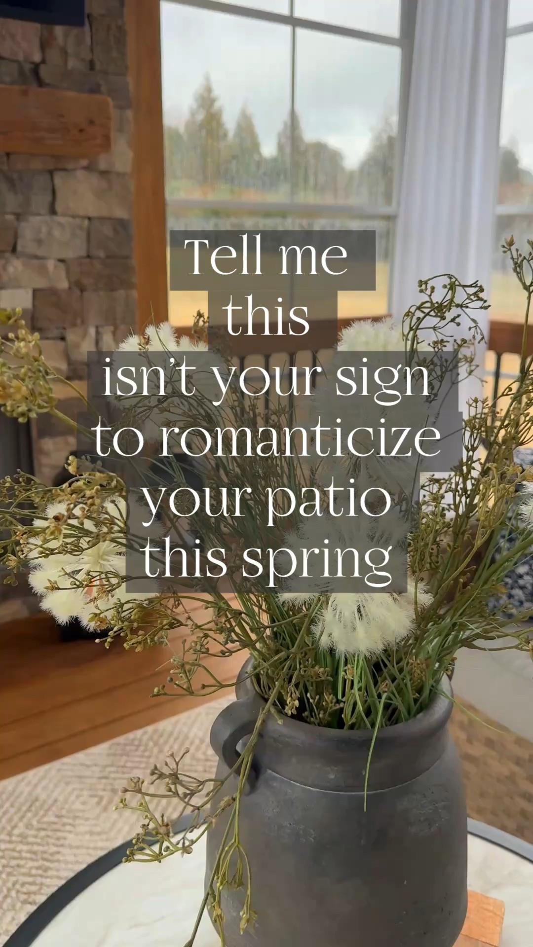 ROMANTIZING YOUR PATIO!! Lanterns, coordinating pillow covers and dreamy curtains🥰

I added these curtains to my patio to help block the early morning and late sun from beating in. The curtains are not weatherproof. I have Eze-Breeze windows that protect them from rain.

Curtains, curtain rods, curtain rings, pillow covers, pillow inserts, dandelion stems, rice stems, poufs, lanterns, rain chain, gutter adapter, tall flameless candles, striped throw, vintage milking stool, poufs, cutting board

#LTKHome #LTKstorytime #LTKSeasonal