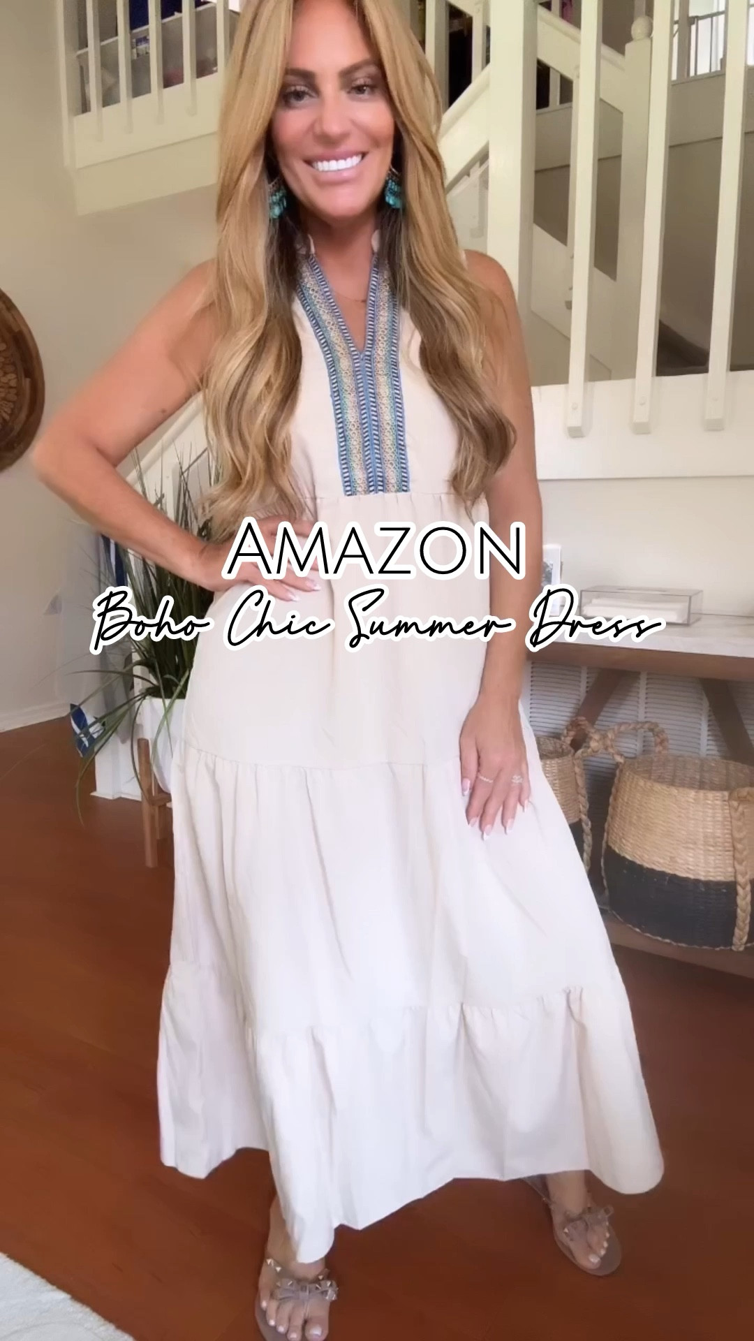 Boho Chic Summer Dress thumbnail