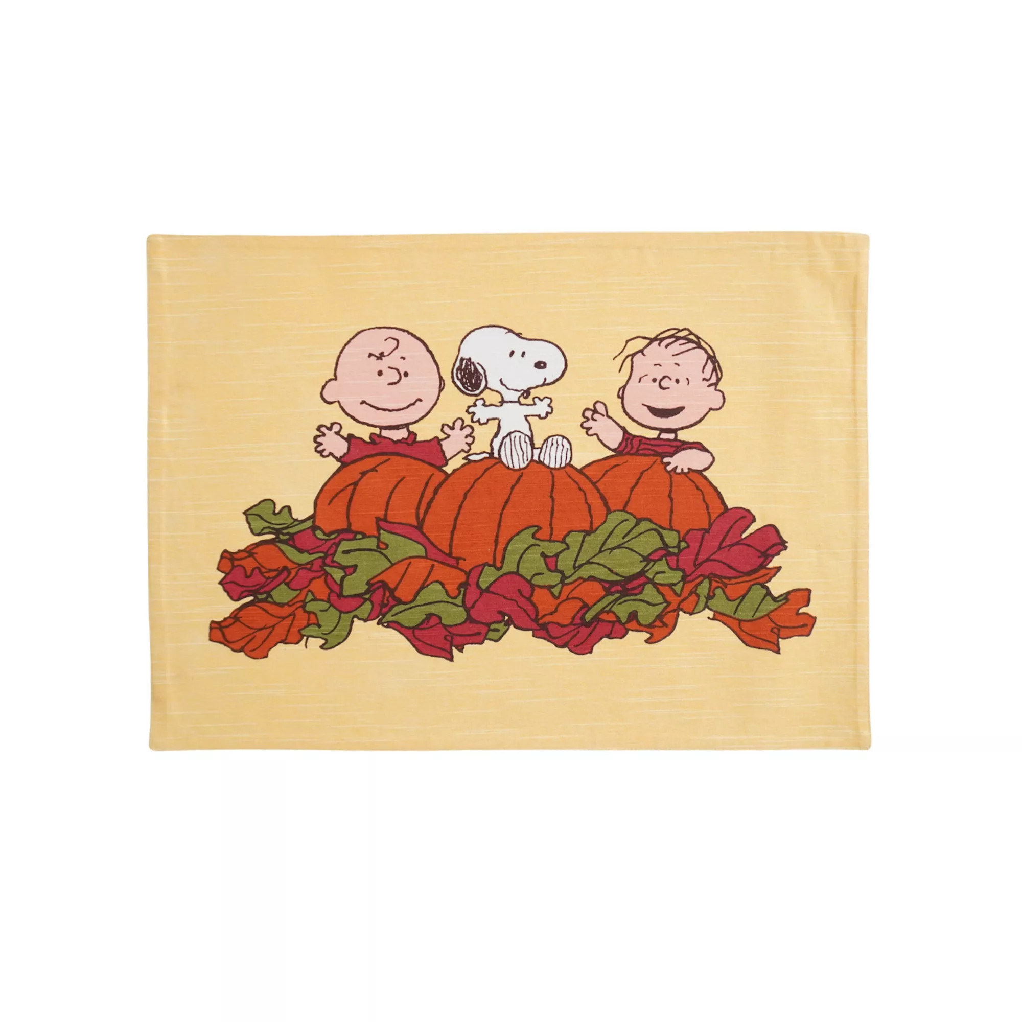 Celebrate Together\u2122 Peanuts Fall Pumpkin Placemat | Kohl's