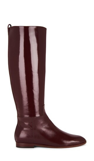 GIA BORGHINI Marta Boot in Burgundy. - size 40 | Revolve Clothing (Global)