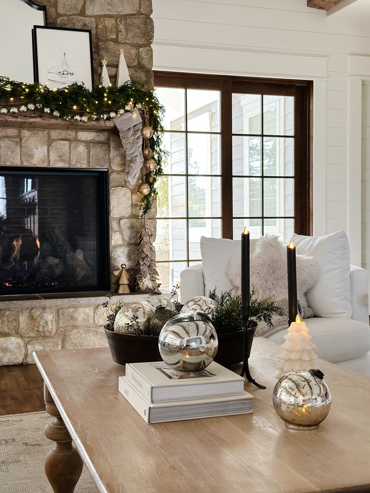 Mercury Glass Tabletop Ornaments | Pottery Barn | holiday home | coffee table decorr

#LTKsalealert #LTKHoliday #LTKhome