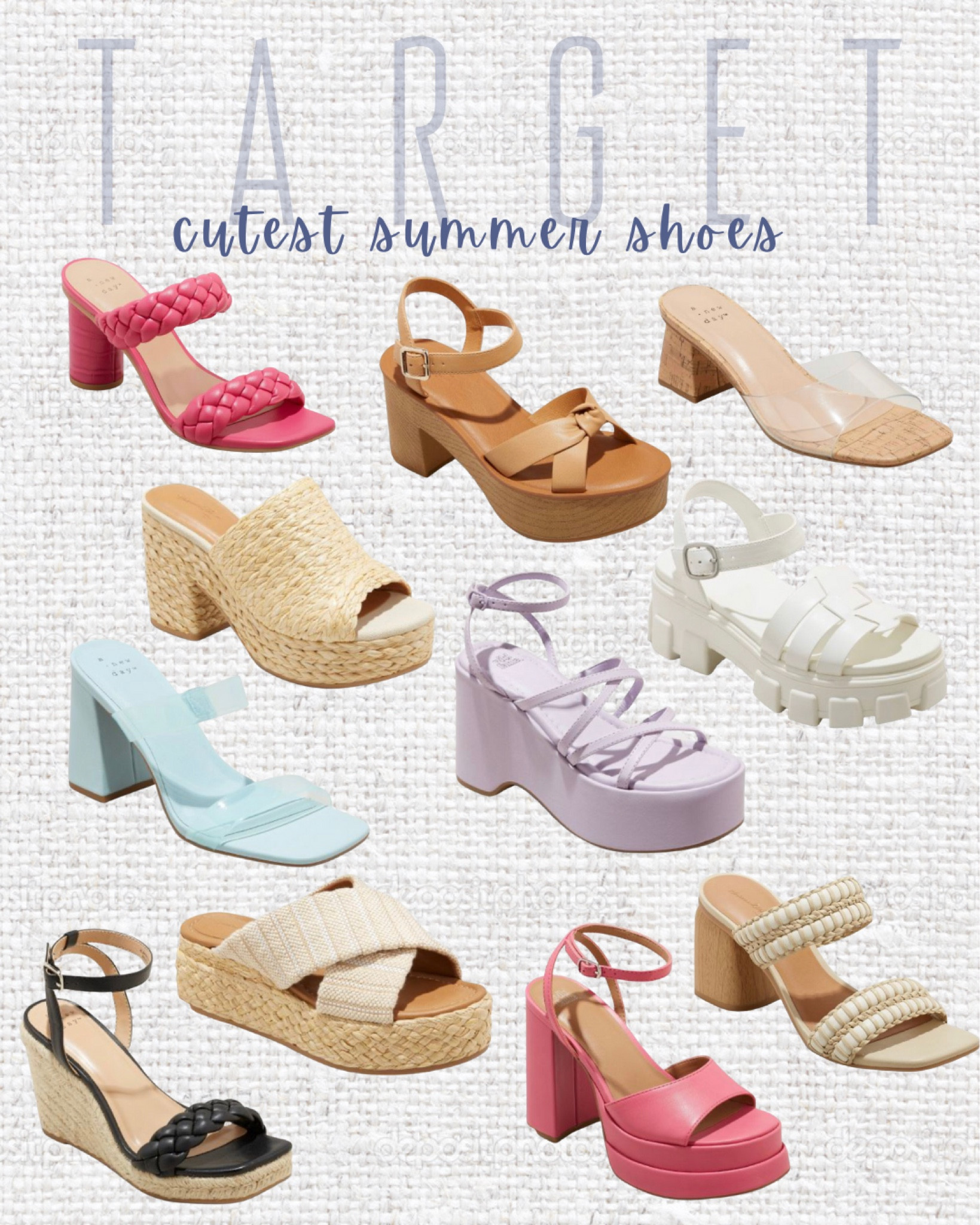 Target Summer Sale!! 30% off Clothing, Shoes and Accessories. We found all the cutest summer shoes you need🌼


Platform Mule, Heeled Mule, Slide Sandals, Pink Heels, White Chunky Platform Shoes, Affordable Fashion, Budget Friendly Summer

#LTKunder50 #LTKSeasonal #LTKsalealert