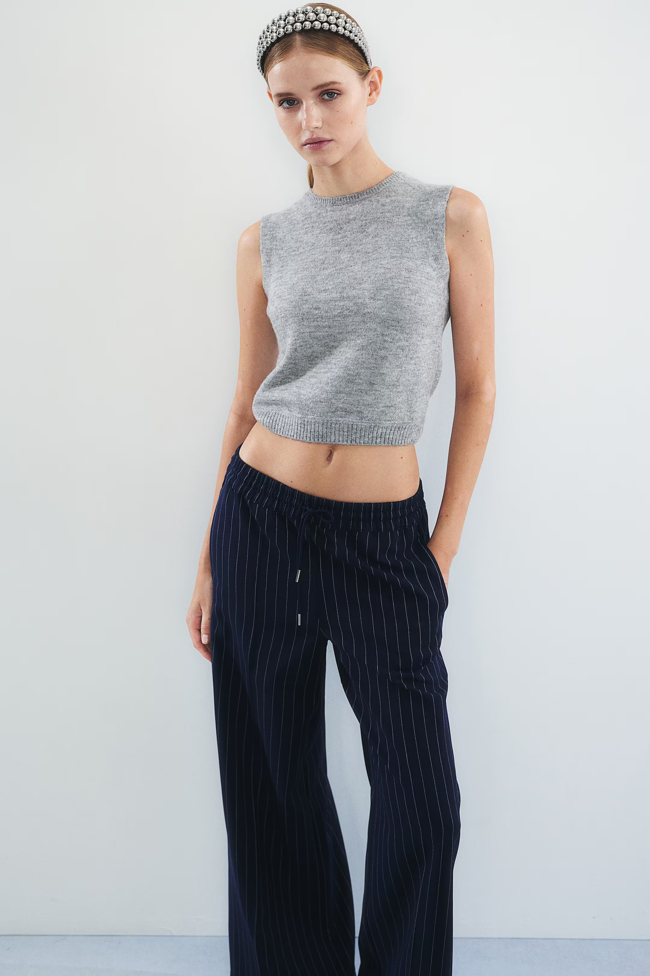 Sweater Vest - Gray melange - Ladies | H&M US | H&M (US + CA)