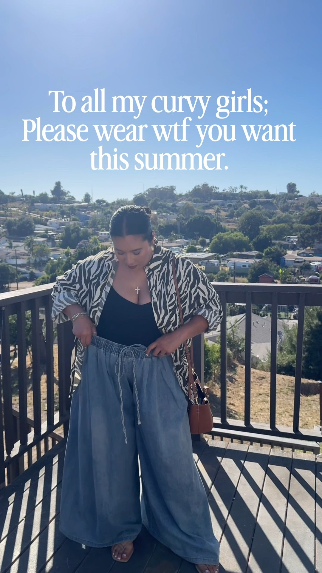 Easy outfit I wore to San Diego as a curvy/ midsize girly. These jeans are literally my favorite! Elastic waistband and I love the stretch! My bodysuit is my ride or die and so comfortable. And I love a good pattern print blouse. 

Blouse - XL/ runs big /oversized fit
Bodysuit - large / tts / great tummy compression 
Jeans / XL- run big but super comfortable 

Midsize outfit 
Curvy outfit 
Summer outfit 
Midsize fashion 
Date night outfit 
Brunch outfit 
Vacation outfit 
Kitten heels

#LTKootd #LTKMidsize #LTKgrwm